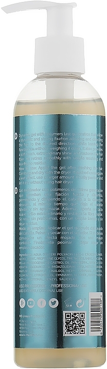 Extra Strong Hold Hair Styling Gel - KV-1 Final Touch Dynamic Extra Strong Gel — photo N2
