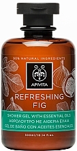 Refreshing Fig Shower Gel with Essential Oils - Apivita Refreshing Fig Shower Gel with Essential Oils — photo N3