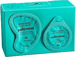 Fragrances, Perfumes, Cosmetics Set - Cafe Mimi Refreshing (f/mask/20ml + f/cr/5ml)