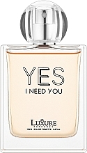 Fragrances, Perfumes, Cosmetics Luxure Yes I Need You - Eau de Parfum (tester with cap)