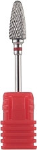 Fragrances, Perfumes, Cosmetics Carbide Nail Drill Bit 'Corn' 092 03, red - Tufi Profi