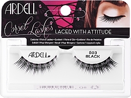 Fragrances, Perfumes, Cosmetics False Lashes - Ardell Corset Eye Lashes Black 503