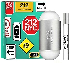 Fragrances, Perfumes, Cosmetics Carolina Herrera 212 NYC - Set (edt/100ml + edt/mini/10ml)