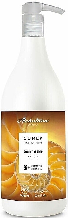 Conditioner for Curly Hair - Alcantara Cosmetica Curly Hair System Smooth Conditioner — photo N2
