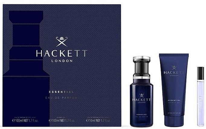 Hackett London Essential - Set (edp/100ml + sh/gel/100ml + edp/10ml)	 — photo N1