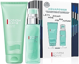 Fragrances, Perfumes, Cosmetics Set - Biotherm Aquapower (gel/75ml + sh/gel/200ml)