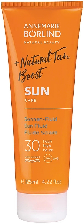 Tinted Sun Fluid - Annemarie Borlind Natural Tan Boost Sun Fluid SPF 30 — photo N1