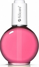 Nail & Cuticle Oil - Silcare The Garden of Colour Raspberry Light Pink — photo N1