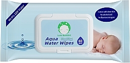 Kids Wet Wipes, 60 pcs. - Luna Bambini Aqua Water Wipes — photo N1