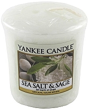 Fragrances, Perfumes, Cosmetics Scented Candle - Yankee Candle Sea Salt and Sage