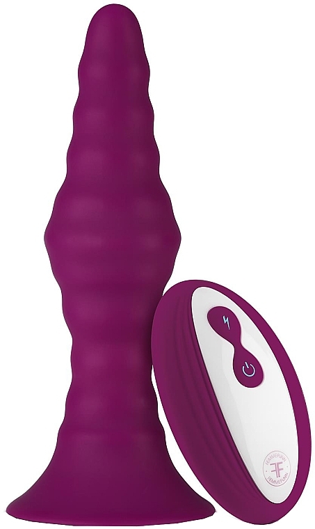 Vibrating Anal Plug Wireless Remote Control  - Femme Funn Pyra Large Dark Fuchsia  — photo N2