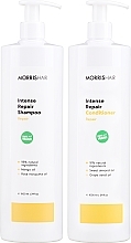 Set - Morris Hair Intense Repair Synergy Kit (SHMP/1000ml + cond/1000ml) — photo N1