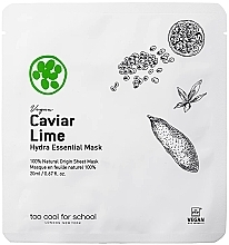 Moisturizing Caviar Lime Mask - Too Cool For School Caviar Lime Hydra Essential Mask — photo N1