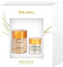 Fragrances, Perfumes, Cosmetics Set - Pulanna Bio-Gold (cr/60g + eye/gel/21g)