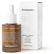 Fragrances, Perfumes, Cosmetics Antioxidant Serum - Transparent-Lab Protect + Correct