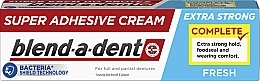 Dentures Adhesive Cream - Blend-A-Dent Super Adhesive Cream Fresh Complete  — photo N2