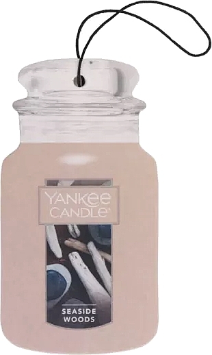 Dry Car Perfume - Yankee Candle Single Car Jar Seaside Woods — photo N1