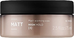 Fragrances, Perfumes, Cosmetics Matte Hair Wax - Lakme K.Finish Matt Working Wax