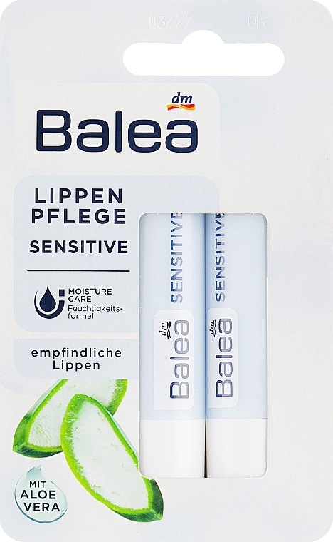 Lip Balm for Sensitive Skin - Balea Sensitive Lippen Pflege — photo N1