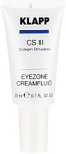 Fragrances, Perfumes, Cosmetics Eye Cream Fluid "Collagen Stimulation" - Klapp Collagen CSIII Eye Zone Cream Fluid