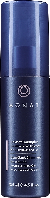 Easy Combing Hair Spray - Monat Unknot Detangler Conditions And Restores With Rejuveniqe — photo N1