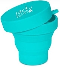 Menstrual Cup Storage & Disinfection Container, 150 ml, blue - LadyCup — photo N1