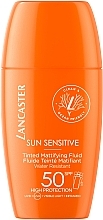 Tinted Mattifying Fluid - Lancaster Sun Sensitive Tinted Mattifying Fluid SPF50 — photo N1