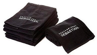 Towel, black - Sebastian Professional Towel Black Helena — photo N1