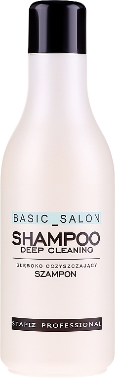 Hair Shampoo - Stapiz Basic Salon Deep Cleaning Shampoo — photo N1