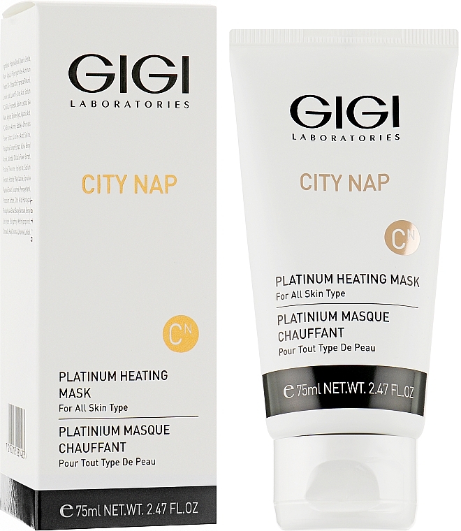 Platinum Face & Decollete Mask - Gigi City NAP Platinum Heating Mask — photo N3