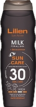 Sunscreen Body Milk - Lilien Sun Active Milk SPF 30 — photo N1