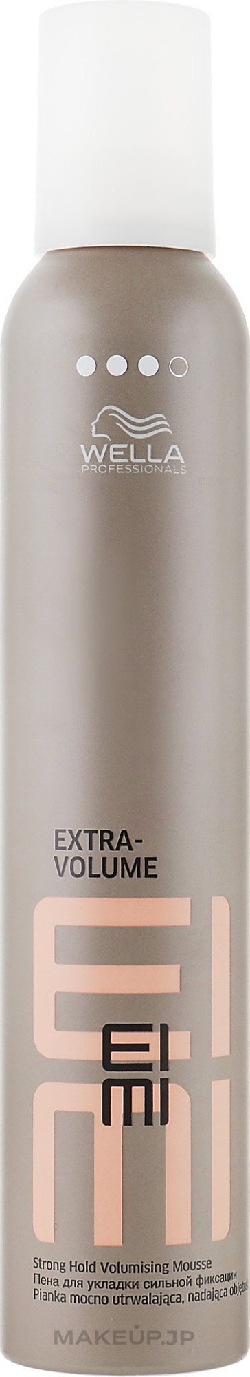 Strong Hold Hair Styling Foam - Wella Professionals EIMI Styling Extra Volume — photo 300 ml