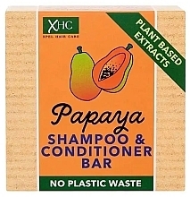 Fragrances, Perfumes, Cosmetics Solid Shampoo & Conditioner - Xpel Marketing Ltd Papaya Shampoo & Conditioner Bar