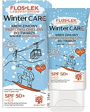 Fragrances, Perfumes, Cosmetics Protective Winter Cream - Floslek Winter Sunscreen Spf 50+