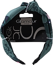 Hair Hoop 417825, with floral design - Glamour — photo N1