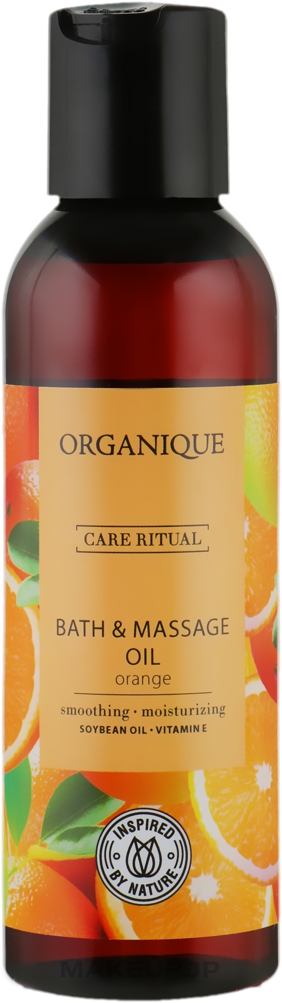 Bath and Massage Oil "Orange" - Organique HomeSpa Organique Bath & Massage Oil — photo 125 ml