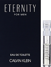 GIFT! Calvin Klein Eternity For Men - Eau de Toilette (sample) — photo N1