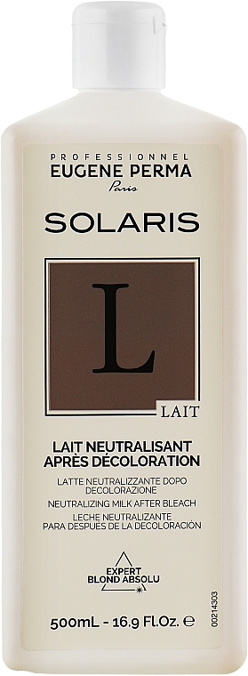 Neutralizing Hair Milk - Eugene Perma Solaris Lait — photo N1