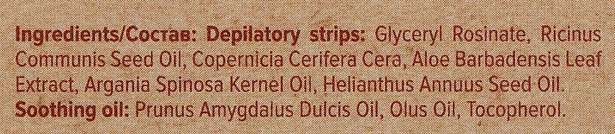 Depilatory Vegan Wax Strips for Body - Joanna Sensual Depilatory Vegan Wax Strips — photo N3