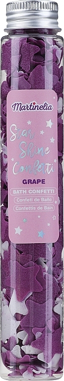 Bath Salt 'Confetti' - Martinelia Starshine Bath Confetti Grape — photo N1