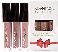 Fragrances, Perfumes, Cosmetics Set - Lash Brow Mini Lipstick Set Nude (lipstick/3x3ml)