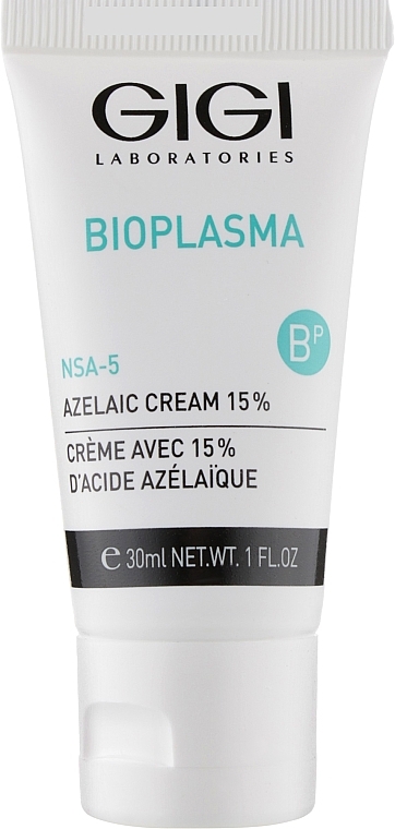 Oily and Problem Skin Cream with Azelaic Acid - Gigi Bioplasma 15% Azelaic Cream — photo N1