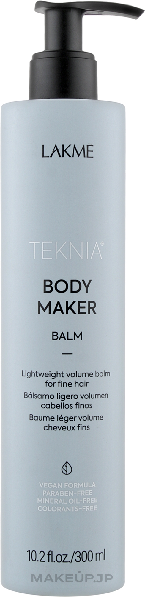 Hair Volume Conditioner - Lakme Teknia Body Maker Balm — photo 300 ml