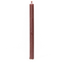 Fragrances, Perfumes, Cosmetics Wax Candle, 15 cm, brown - Lyson