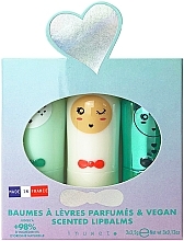 Fragrances, Perfumes, Cosmetics Inuwet Seashell Trio Gift Set (lip/balm/3x3.5g) - Lip Balm Set