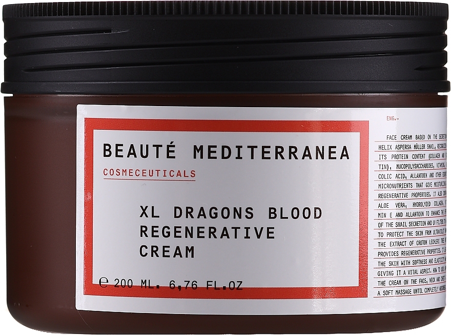 Regenerative Face Cream "Dragon's Blood" - Beaute Mediterranea Dragon's Blood Regenerative Cream — photo N2
