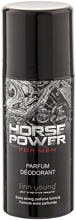 Linn Young Horse Power For Men - Perfumed Body Deodorant Spray — photo N4