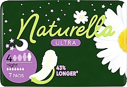 Fragrances, Perfumes, Cosmetics Sanitary Pads, 7pcs - Naturella Ultra Night
