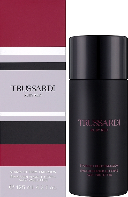 Trussardi Ruby Red Stardust Body Emulsion - Perfumed Body Emulsion — photo N3