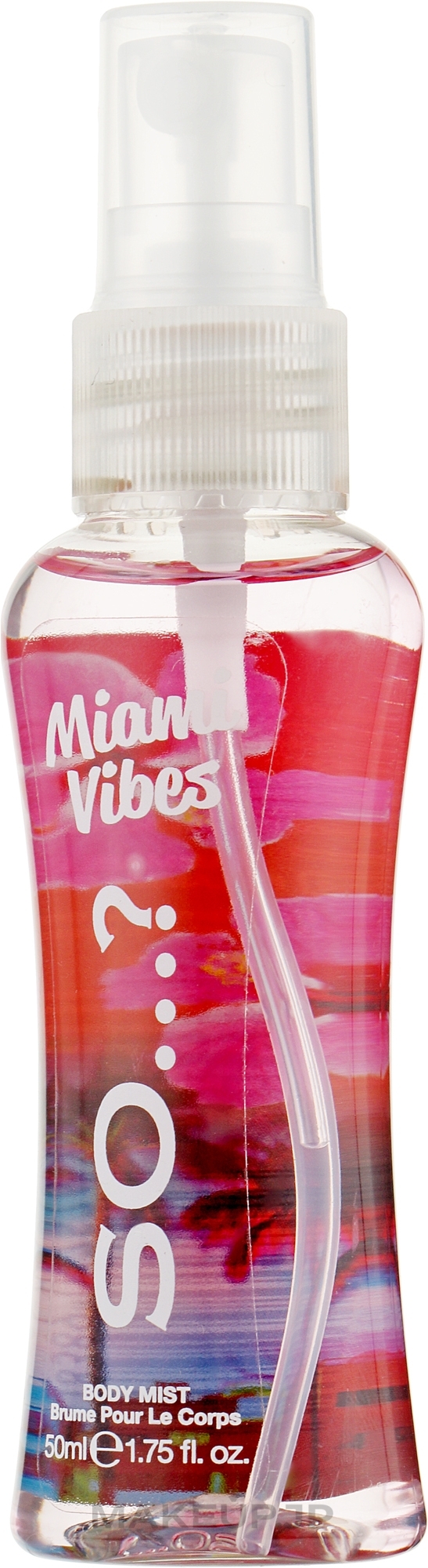 Body Spray - So…? Miami Vibes Body Mist — photo 50 ml